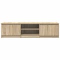 Miniatyrbilde 7 av 11: vidaXL TV-benk sonoma eik 140x40x35,5 cm konstruert tre