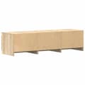 Miniatyrbilde 9 av 11: vidaXL TV-benk sonoma eik 140x40x35,5 cm konstruert tre