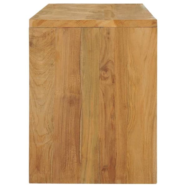 vidaXL TV-taso 100x35x45 cm täysi tiikki