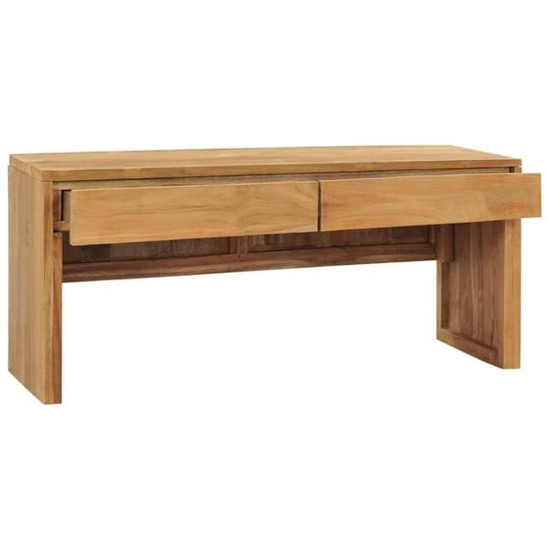 vidaXL TV-taso 100x35x45 cm täysi tiikki