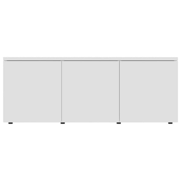 vidaXL tv-skab 80x34x30 cm spånplade hvid