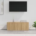 Pikkukuva 3 / 10: vidaXL TV-taso Sonoma-tammi 80x34x30 cm tekninen puu