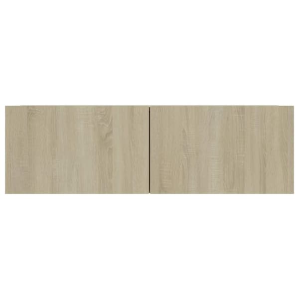 vidaXL TV-benk sonoma eik 100x30x30 cm konstruert tre