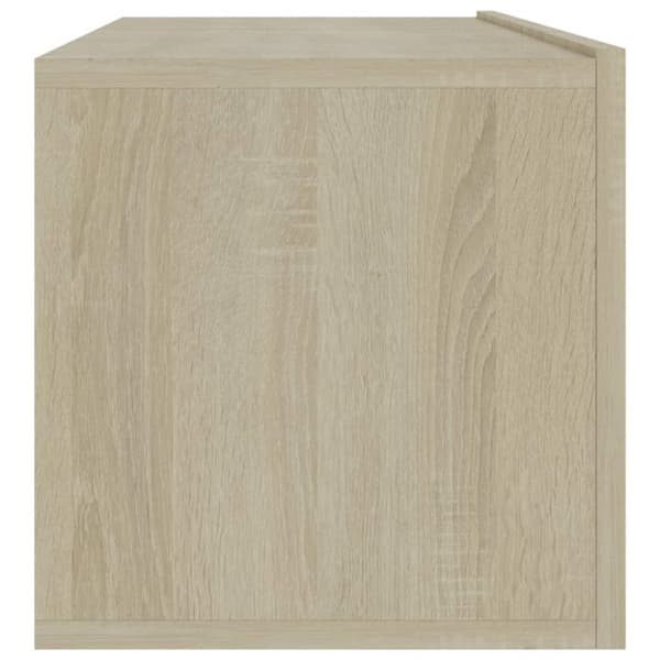 vidaXL TV-benk sonoma eik 100x30x30 cm konstruert tre
