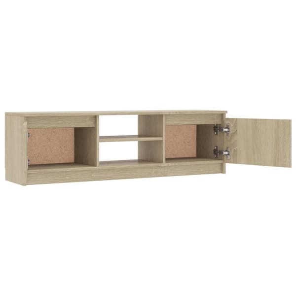 vidaXL tv-skab 120 x 30 x 35,5 cm spånplade sonoma-eg
