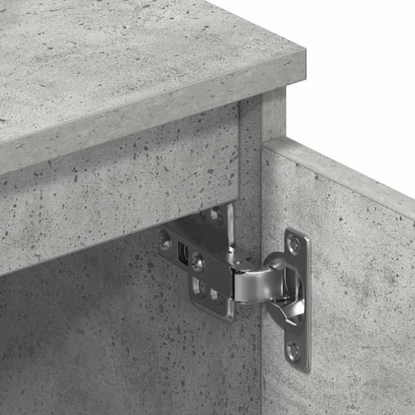 vidaXL TV-benk betonggrå 140x40x35,5 cm konstruert tre