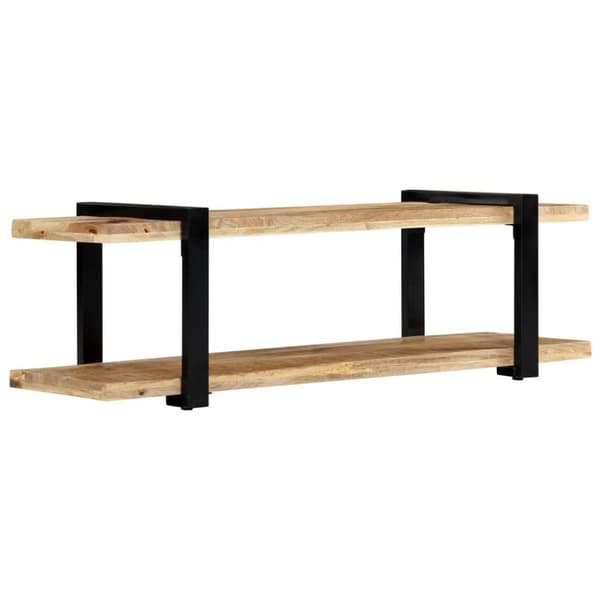 vidaXL tv-skab massivt mangotræ 130 x 40 x 40 cm
