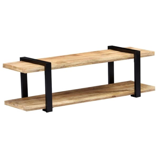 vidaXL tv-skab massivt mangotræ 130 x 40 x 40 cm