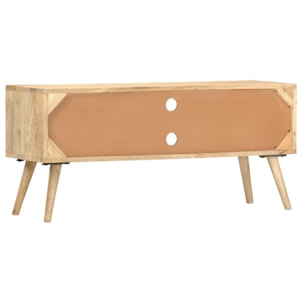 vidaXL tv-skab 100 x 30 x 45 cm massivt mangotræ
