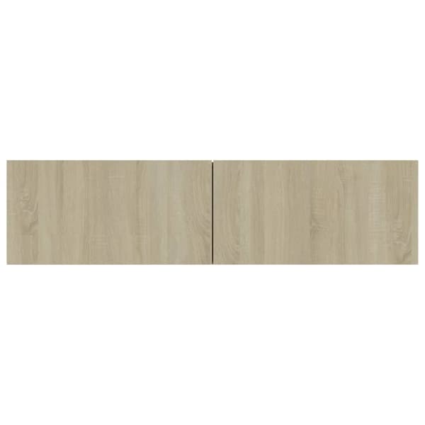 vidaXL TV-benk sonoma eik 120x30x30 cm konstruert tre