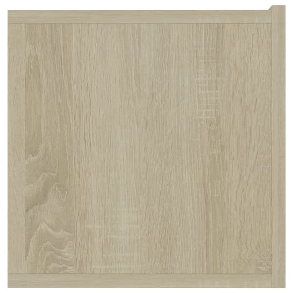 vidaXL TV-benk sonoma eik 120x30x30 cm konstruert tre