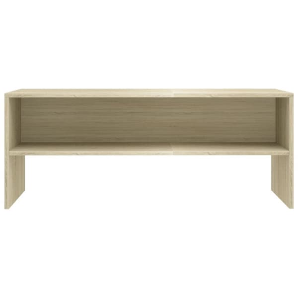 vidaXL tv-bord 100x40x40 cm konstrueret træ sonoma-eg