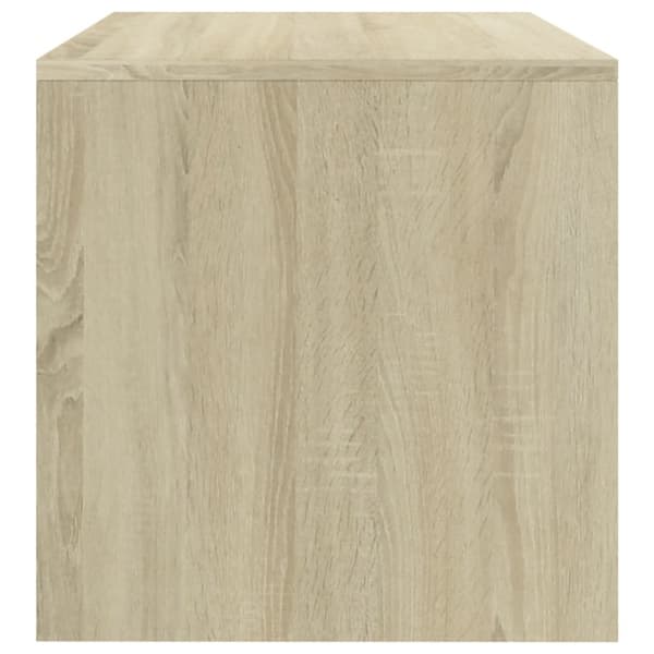vidaXL tv-bord 100x40x40 cm konstrueret træ sonoma-eg