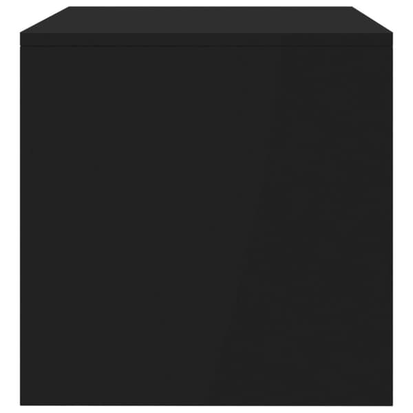 vidaXL tv-bord 100x40x40 cm konstrueret træ sort