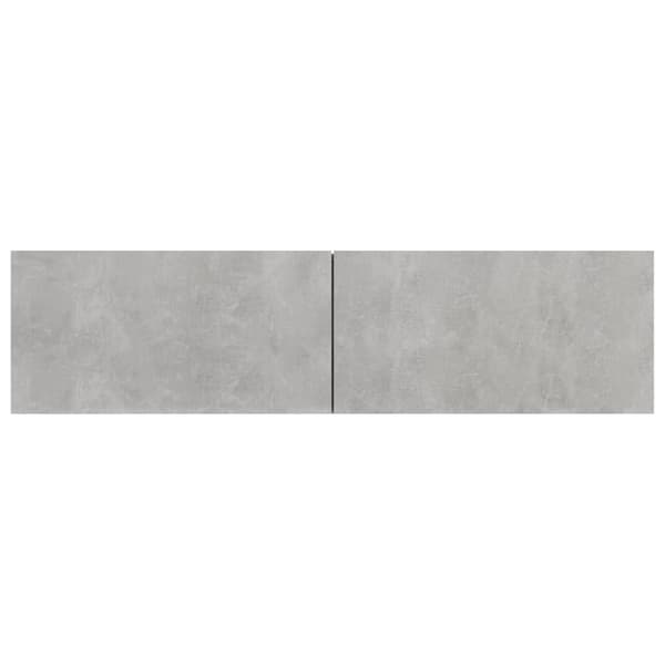 vidaXL TV-benk betonggrå 120x30x30 cm konstruert tre