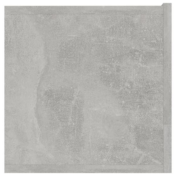 vidaXL TV-benk betonggrå 120x30x30 cm konstruert tre