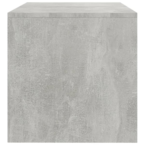 vidaXL TV-benk betonggrå 100x40x40 cm konstruert tre