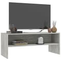 Pikkukuva 2 / 6: vidaXL TV-taso betoninharmaa 100x40x40 cm tekninen puu
