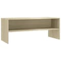 Miniatyrbilde 4 av 7: vidaXL TV-benk sonoma eik 100x40x40 cm konstruert tre
