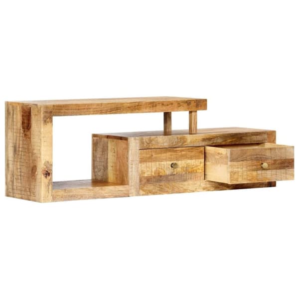 vidaXL TV-bänk 120x30x40 cm massivt mangoträ