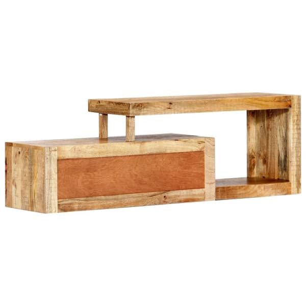 vidaXL TV-bänk 120x30x40 cm massivt mangoträ