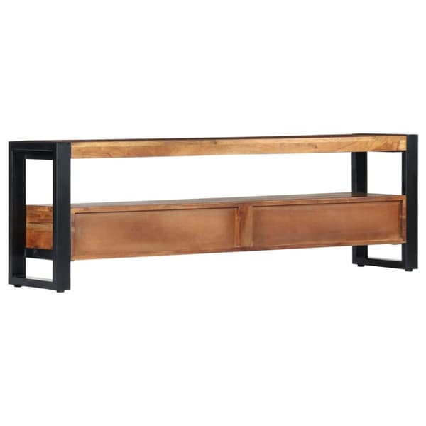 vidaXL TV-benk 140x30x45 cm heltre akasie