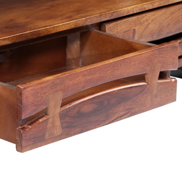 vidaXL TV-benk 140x30x45 cm heltre akasie
