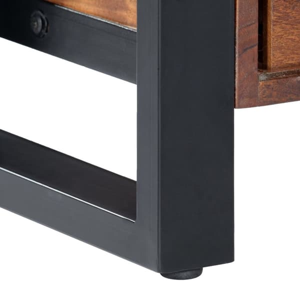 vidaXL TV-benk 140x30x45 cm heltre akasie
