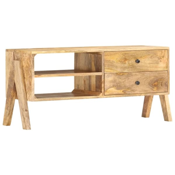 vidaXL tv-skab 97 x 35 x 47 cm massivt mangotræ