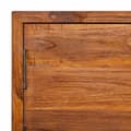 Miniatyrbild 8 av 11: vidaXL Väggmonterad TV-bänk 90x30x30 cm massiv teak