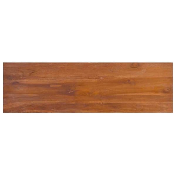 vidaXL tv-skab 100x30x40 cm massivt teaktræ