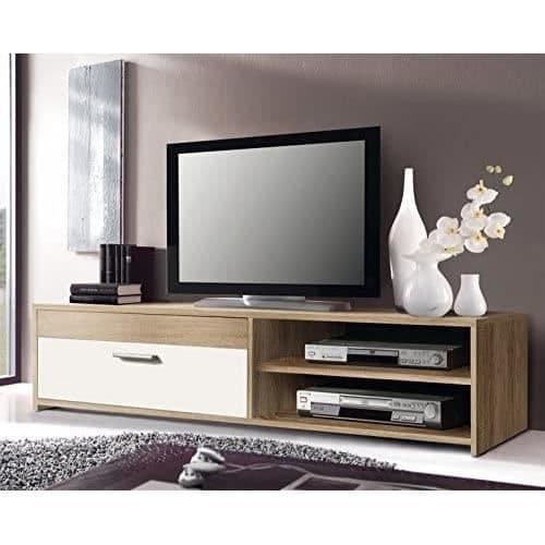 PILVI TV-skåp 120 cm ek / vit