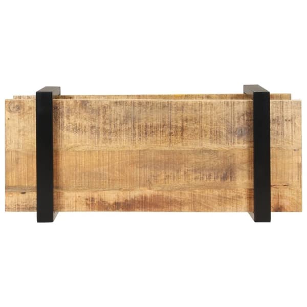 vidaXL TV-bänk 90x40x40 cm grovt mangoträ