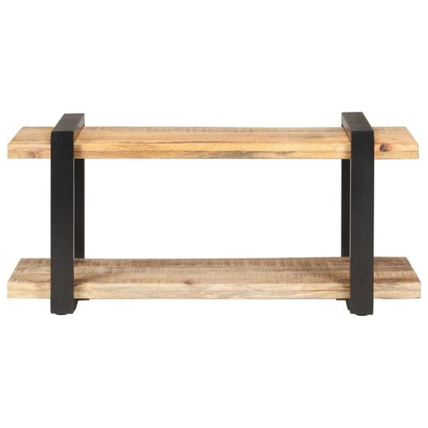 vidaXL TV-bänk 90x40x40 cm grovt mangoträ