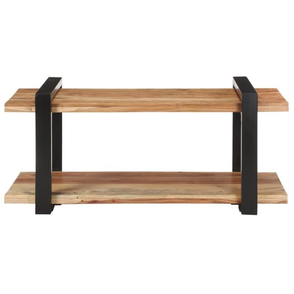 vidaXL tv-skab 90x40x40 cm massivt akacietræ