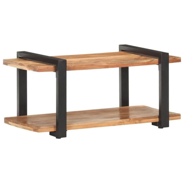 vidaXL tv-skab 90x40x40 cm massivt akacietræ