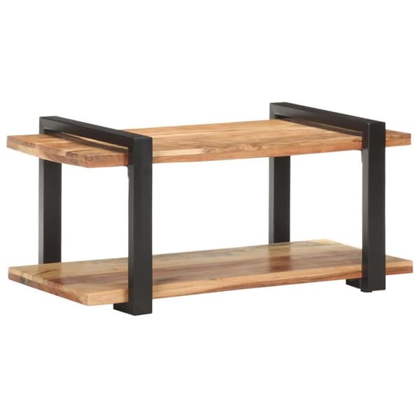 vidaXL tv-skab 90x40x40 cm massivt akacietræ