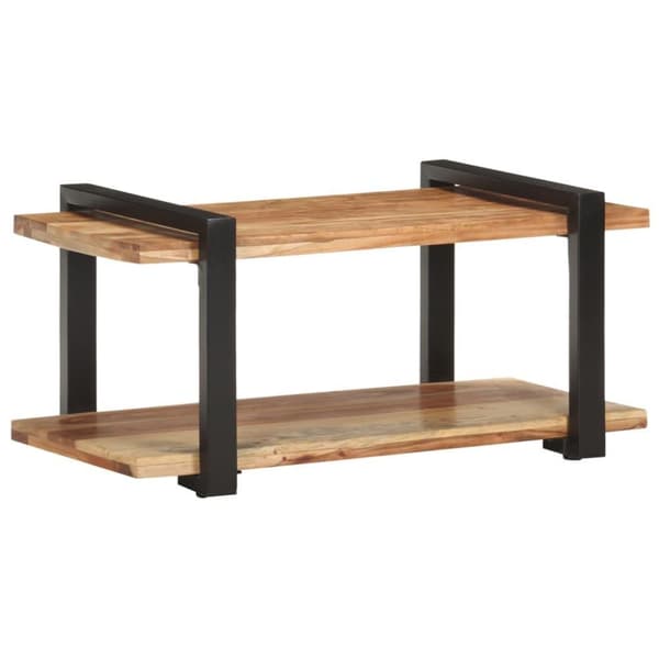 vidaXL tv-skab 90x40x40 cm massivt akacietræ