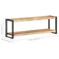 Miniatyrbillede 6 af 11: vidaXL tv-skab 120x30x40 cm ru mangotræ