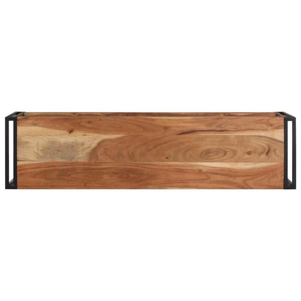 vidaXL TV-benk 120x30x40 cm heltre akasie