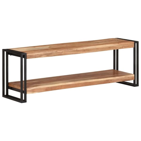 vidaXL TV-benk 120x30x40 cm heltre akasie