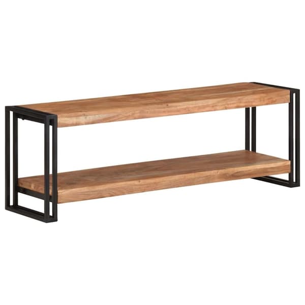 vidaXL TV-benk 120x30x40 cm heltre akasie