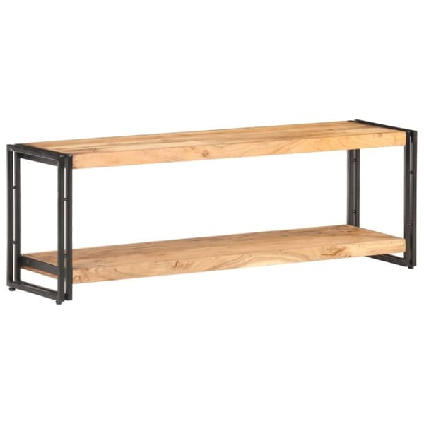 vidaXL TV-benk 120x30x40 cm heltre akasie