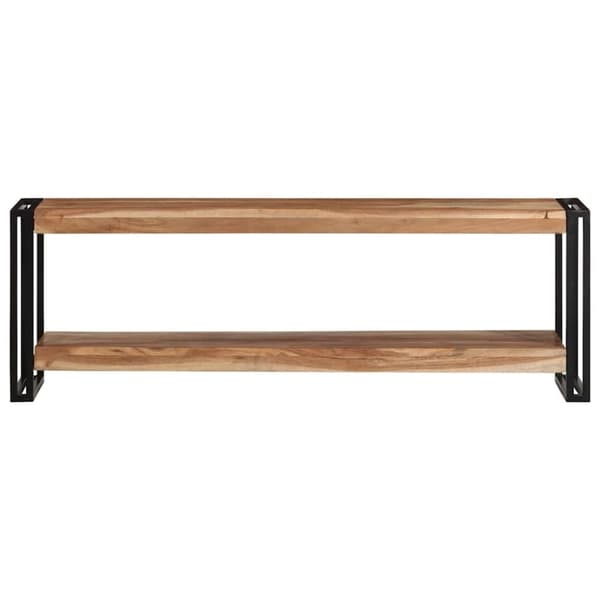 vidaXL TV-benk 120x30x40 cm heltre akasie