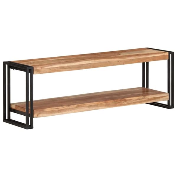 vidaXL TV-benk 120x30x40 cm heltre akasie