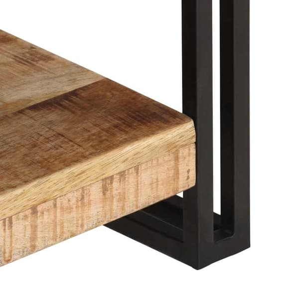 vidaXL TV-benk 120x30x40 cm grovt mangotre