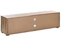 Miniatyrbillede 5 af 9: TV-Stander Lyst Træ Sort spånplade til 68'' TV-hylder Låger Kabelstyringshuller Moderne Design