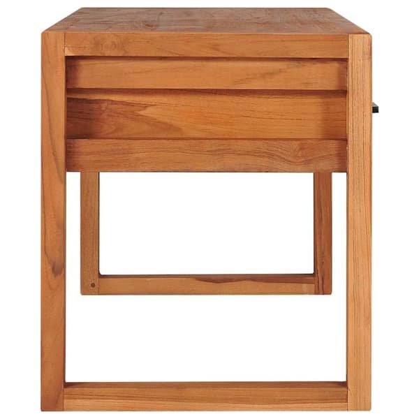 vidaXL Tv-bänk 100x40x45 cm teak