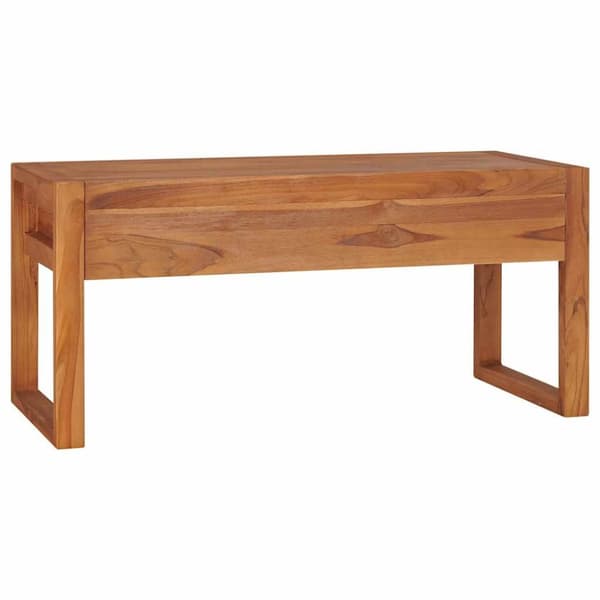 vidaXL Tv-bänk 100x40x45 cm teak