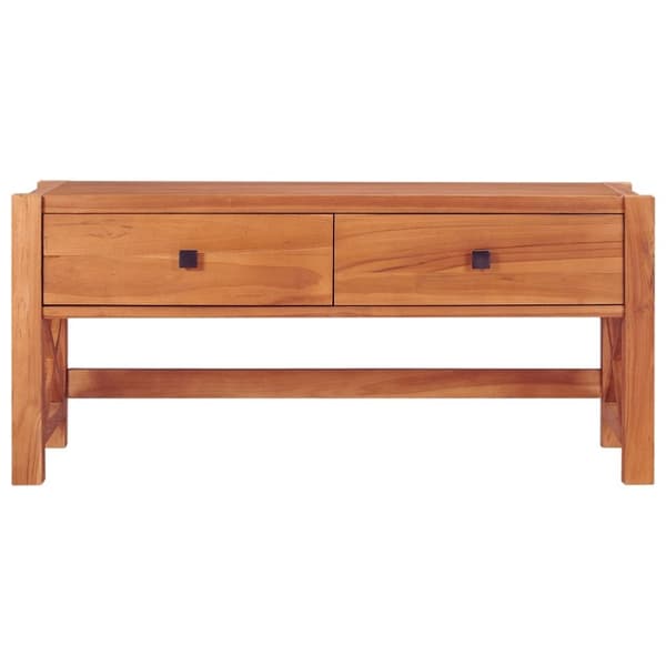 vidaXL TV-benk 100x40x45 cm teak
